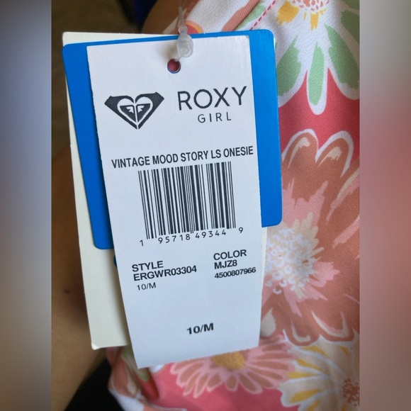 Girls' Vintage Mood Story Long Sleeve Surfsuit size 10 - Picture 9 of 10